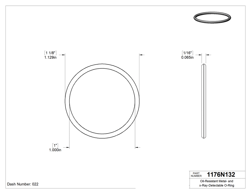 Technical drawing - 1176N132